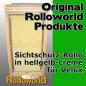 Preview: Sichtschutzrollo Rollo für Velux GGL/GPL/GHL/GTL 102 hellgelb-creme