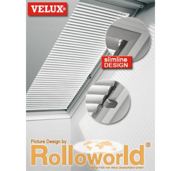 Sichtschutzrollo Schiene Dachfensterrollo für Velux VL//VF//VT grau