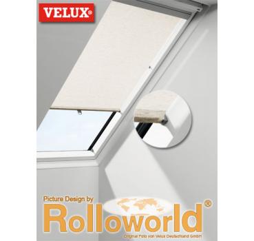 Velux Sichtschutz-Rollo RHL manuell mit Haltekrallen für GGL,GPL,GHL,GTL und GXL