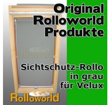 Sichtschutzrollo Rollo für Velux VK VE VS 021 grau