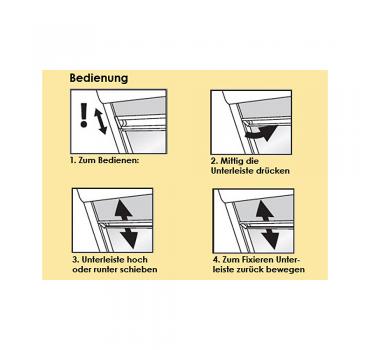 Verdunkelungsrollo für Roto 734/735/738 Holz 11/11