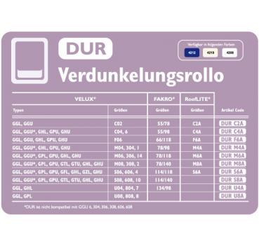 Rooflite® Verdunkelungsrollo Contrio (DUR)