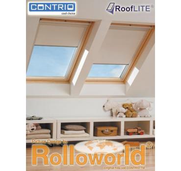 Contrio Verdunkelungsrollo Rollo für RoofLITE® DUR C4A