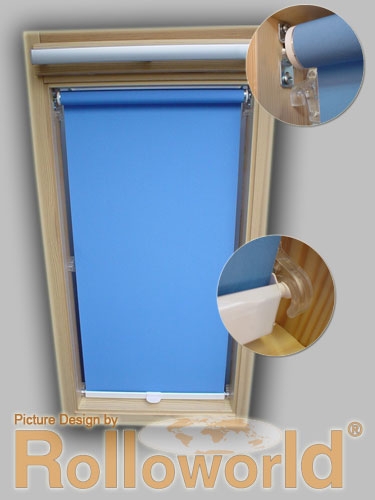 grau Sichtschutzrollo Schiene Dachfensterrollo für Velux GGL/GPL/GHL 