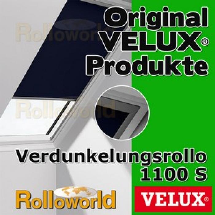 Rolloworld - Original Velux Verdunkelungsrollo Rollo für VL/VU/VKU DKL Y85  1100S