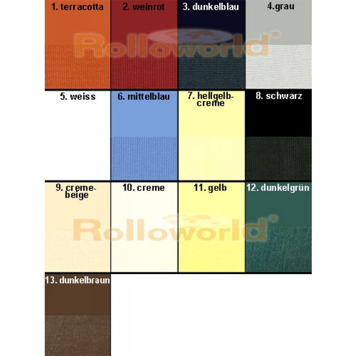 Sichtschutzrollo Rollo Mittelzug 212 x 230/ 212x230