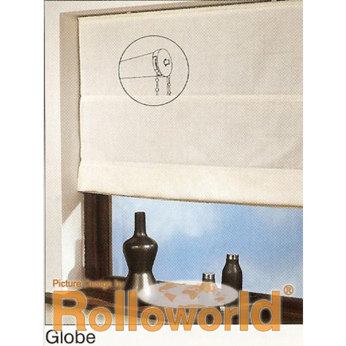 Standard Raffrollo - Rollo in 220 cm Höhe camille/zinnia/globe