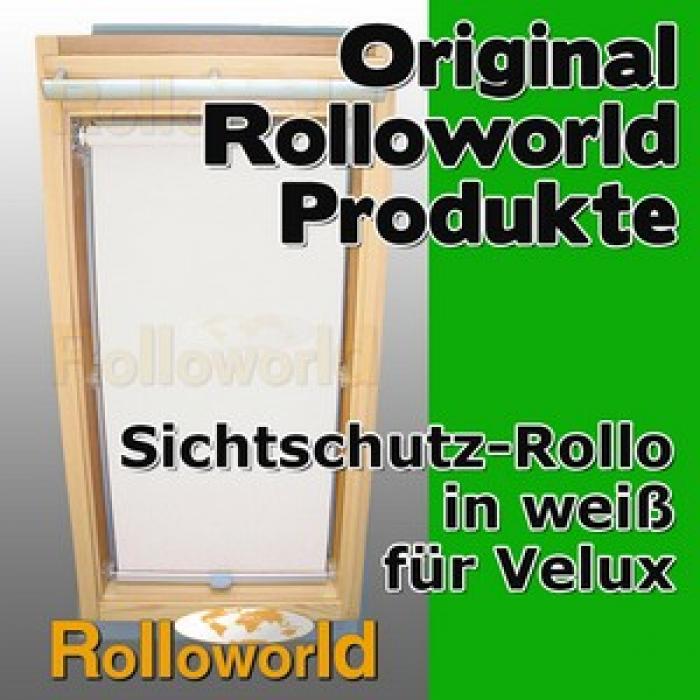 Sichtschutzrollo Rollo für Velux VL Y,VU Y,VKU Y97 weiss