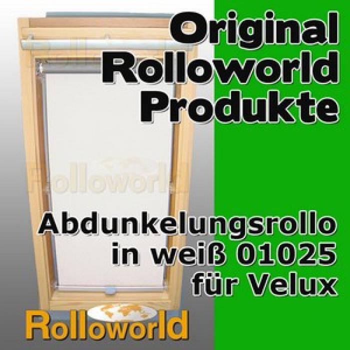 Rollo Thermo weiss für Velux VL,VG,VX 021 ALU