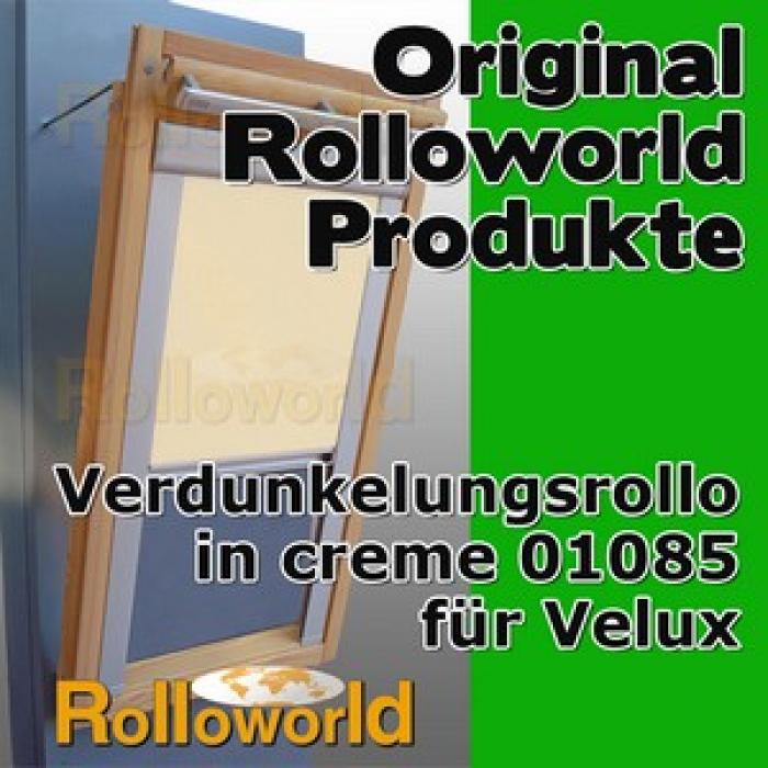 Verdunkelungsrollo Thermo creme für Velux GGL/GPL/GHL/GTL C02 ALU