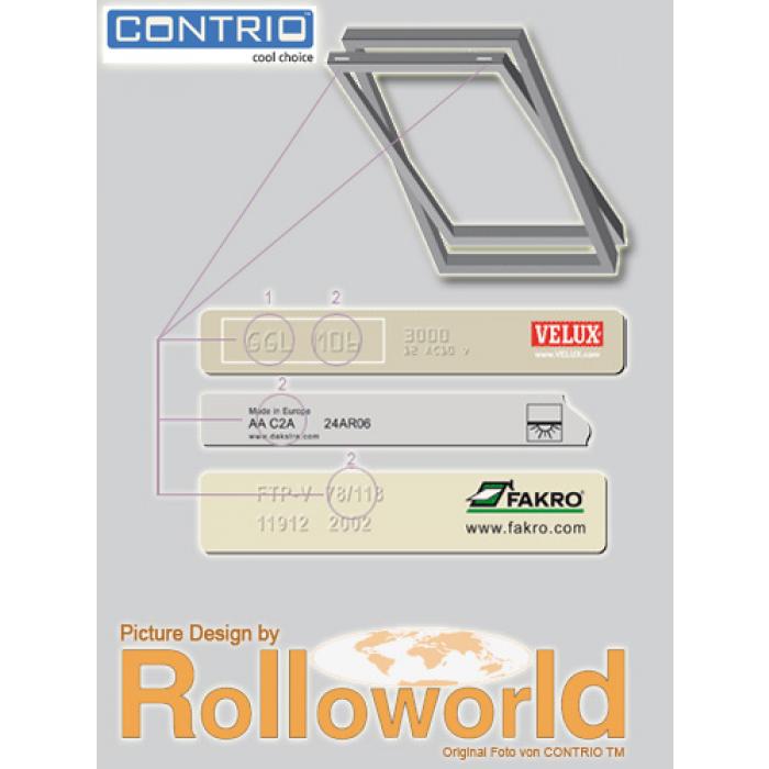 Contrio Verdunkelungsrollo Velux® GGL/GGU/DUR/M04/304