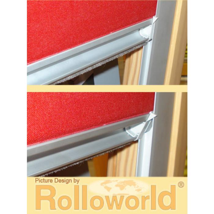 Sichtschutzrollo für Roto 844/845/847/848 Holz 11/7