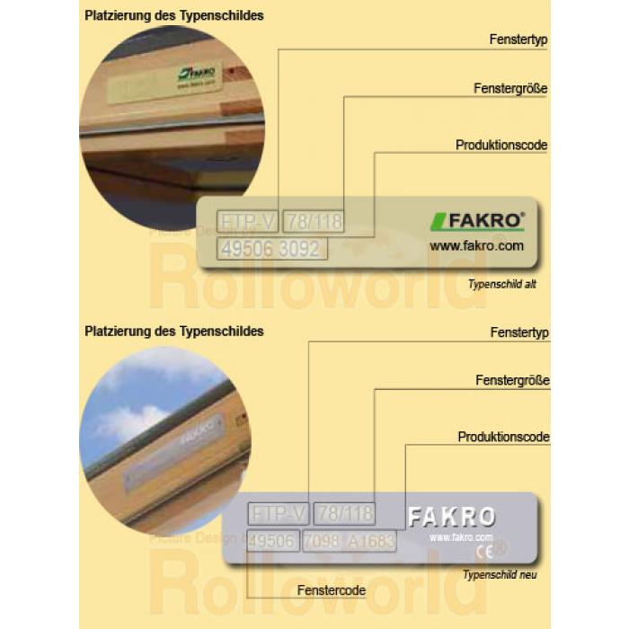 Original FAKRO Abdunkelungsrollo FTP/PTP 134/140 PG2