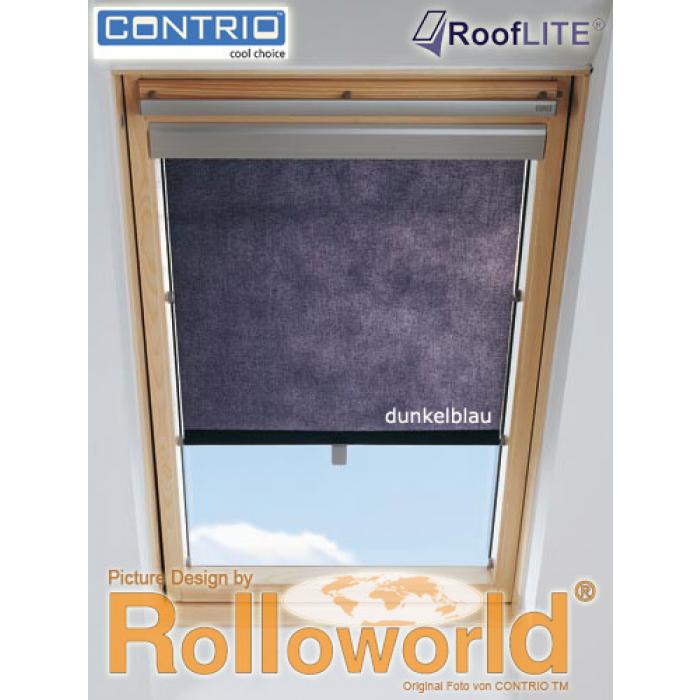 Contrio Sichtschutzrollo Rollo für RoofLITE® RHR S6A