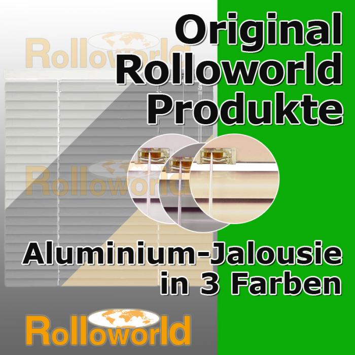 Alu-Aluminium Jalousie Rollo Jalousette 145 x 130 cm / 145x130 c